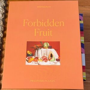 Forbidden Fruit 1000 Piece Puzzle - Orange